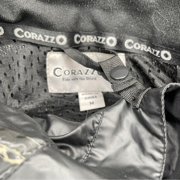 Corazzo Breeza Vented Armored Motorcycle Jacket Sz M - Picture 10 of 16